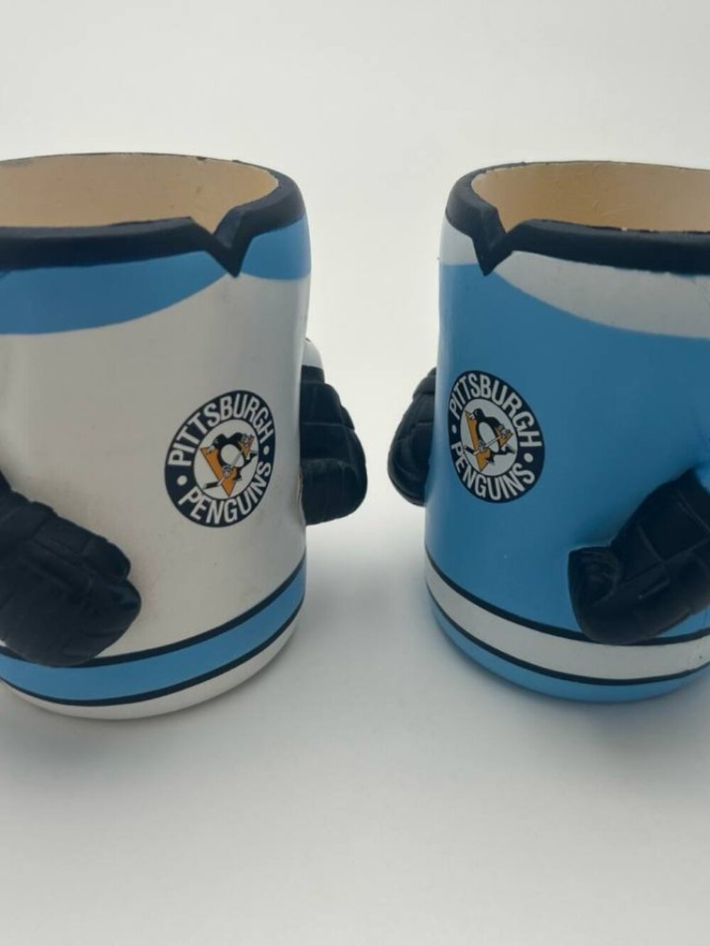 Pittsburgh Penguins NHL Jersey Foam Can Cooler Koozie Set of 2